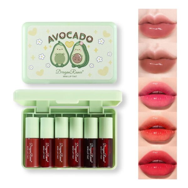 6 Colors Lip Tint Stain Set